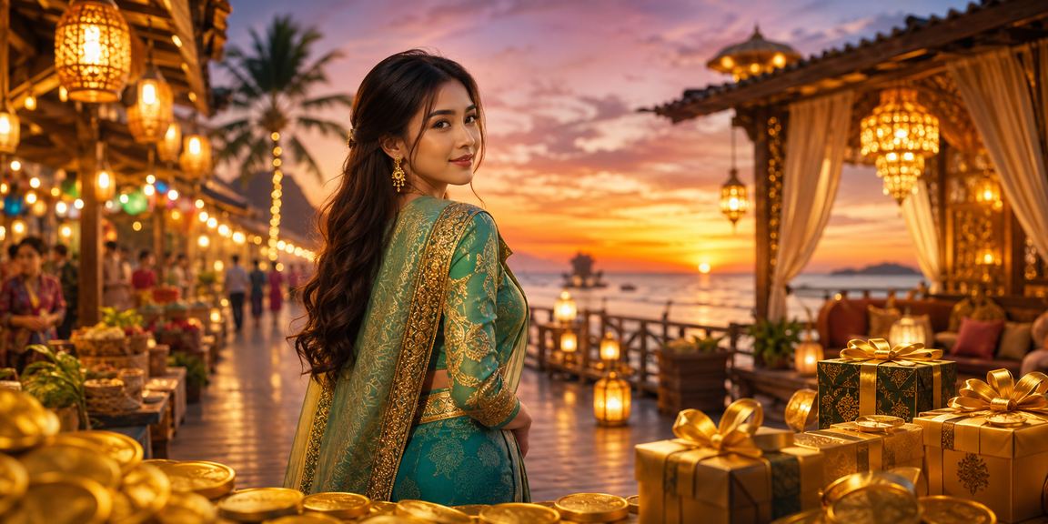 Suasana meriah kasino hari raya Malaysia di platform ttbet11 dengan permainan Poker