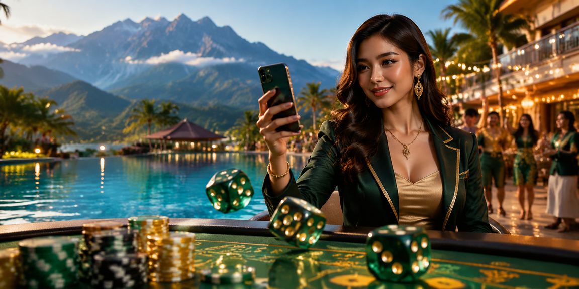 Permainan dadu gaya Sabah mencerminkan konsep pertaruhan asas